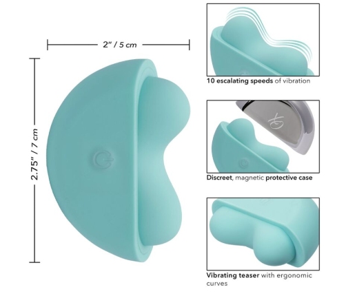 CALEXOTICS - OVATION APPLAUSE STIMULATOR AQUA GREEN