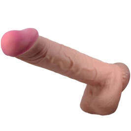 PRETTY LOVE - SLIDING SKIN SERIES DILDO REALÍSTICO CON VENTOSA PIEL DESLIZANTE MORENO 26 CM PRETTY LOVE - SLIDING SKIN SERIES DILDO REALÍSTICO CON VENTOSA PIEL DESLIZANTE MORENO 26 CM