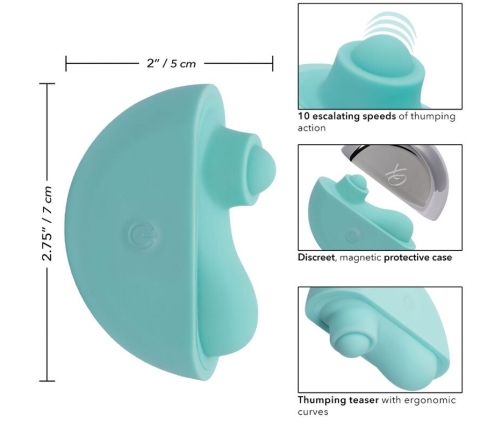 CALEXOTICS - OVATION ACCLAIM STIMULATOR AQUA GREEN