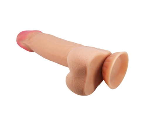 PRETTY LOVE - SLIDING SKIN SERIES DILDO REALÍSTICO CON VENTOSA PIEL DESLIZANTE 21.8 CM
