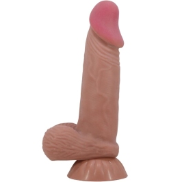 PRETTY LOVE - SLIDING SKIN SERIES DILDO REALÍSTICO CON VENTOSA PIEL DESLIZANTE MORENO 19.4 CM PRETTY LOVE - SLIDING SKIN SERIES DILDO REALÍSTICO CON VENTOSA PIEL DESLIZANTE MORENO 19.4 CM