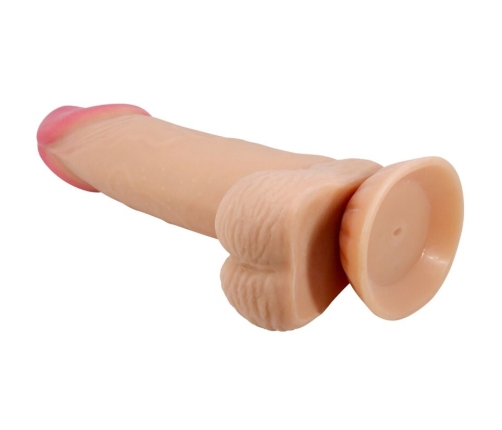PRETTY LOVE - SLIDING SKIN SERIES DILDO REALÍSTICO CON VENTOSA PIEL DESLIZANTE 19.4 CM
