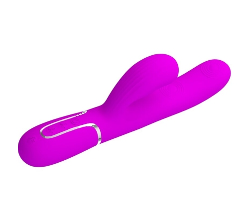 PRETTY LOVE - PERLITA VIBRADOR PUNTO G 3 EN 1 MULTIFUNCIÓN VIOETA