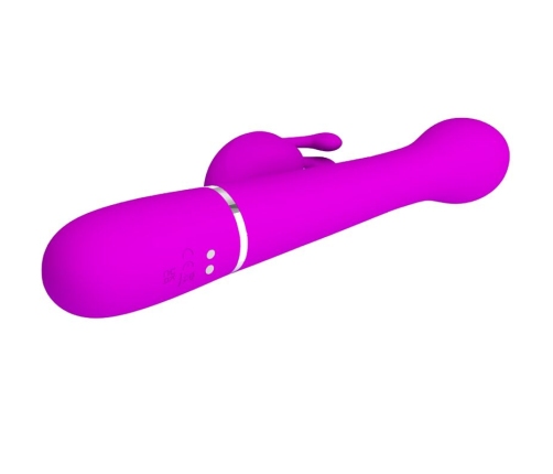 PRETTY LOVE - DEJON VIBRADOR RABBIT 3 EN 1 MULTIFUNCIÓN VIOLETA