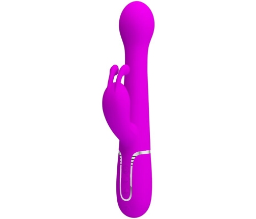 PRETTY LOVE - DEJON VIBRADOR RABBIT 3 EN 1 MULTIFUNCIÓN VIOLETA