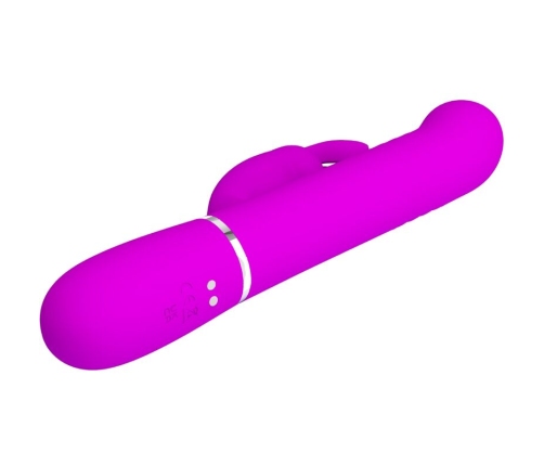 PRETTY LOVE - VIBRADOR COALE RABBIT PERLAS VIOLETA