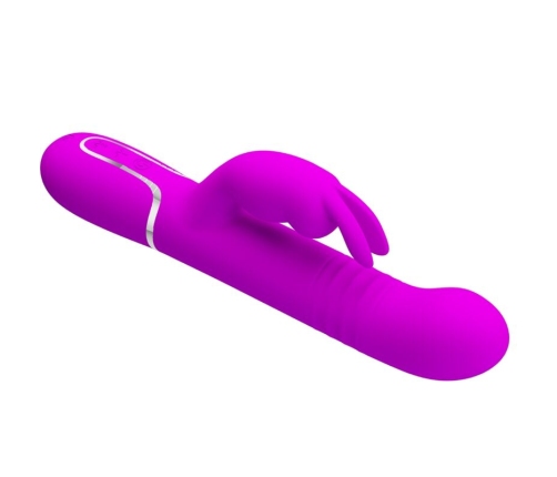 PRETTY LOVE - VIBRADOR COALE RABBIT PERLAS VIOLETA