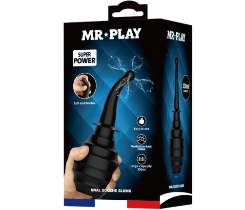MR PLAY - ANAL DOUCHE BLKM6 SUPER POWER BLACK