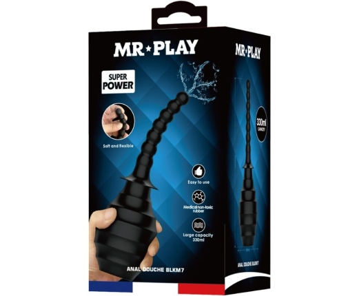 MR PLAY - ANAL DOUCHE BLKM7 SUPER POWER BLACK
