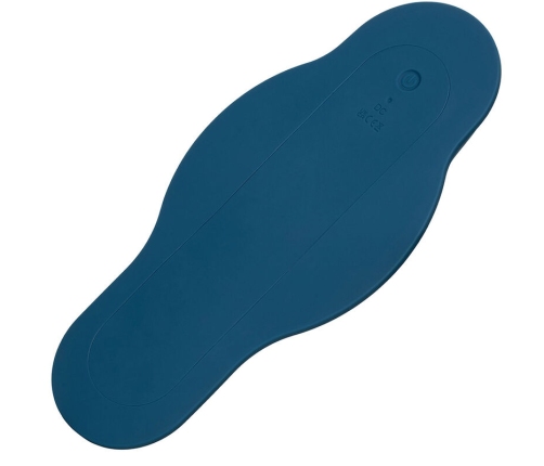 CALEXOTICS - RIDER MASSAGER DOUBLE MOTOR REMOTE CONTROL BLUE