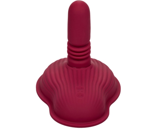 CALEXOTICS - RIDER MASSAGER DOUBLE MOTOR REMOTE CONTROL RED