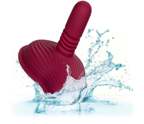 CALEXOTICS - RIDER MASSAGER DOUBLE MOTOR REMOTE CONTROL RED