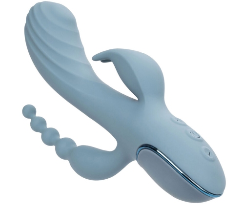 CALEXOTICS - VIBRATOR TRIPLE ECSTASY GREY