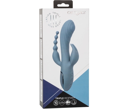 CALEXOTICS - VIBRATOR TRIPLE ECSTASY GREY