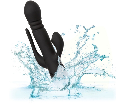 CALEXOTICS - VIBRADOR TRIPLE EUPHORIA NEGRO