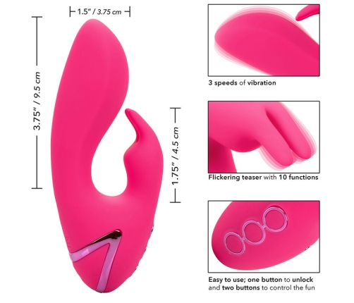CALEXOTICS - SO. CAL SUNSHINE VIBRATOR RABBIT FUCHSIA BY CALIFORNIA DREAMING