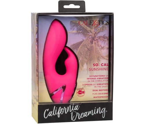 CALEXOTICS - SO. CAL SUNSHINE VIBRATOR RABBIT FUCHSIA BY CALIFORNIA DREAMING