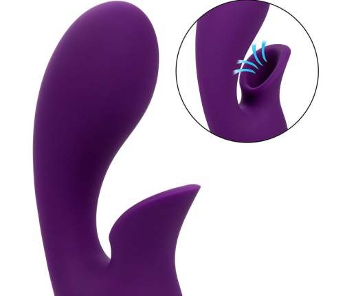 CALEXOTICS - HUNTINGTON BEACH HEARTBREAKER ESTIMULADOR & SUCCIONADOR MORADO BY CALIFORNIA DREAMING