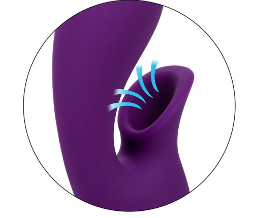 CALEXOTICS - HUNTINGTON BEACH HEARTBREAKER ESTIMULADOR & SUCCIONADOR MORADO BY CALIFORNIA DREAMING