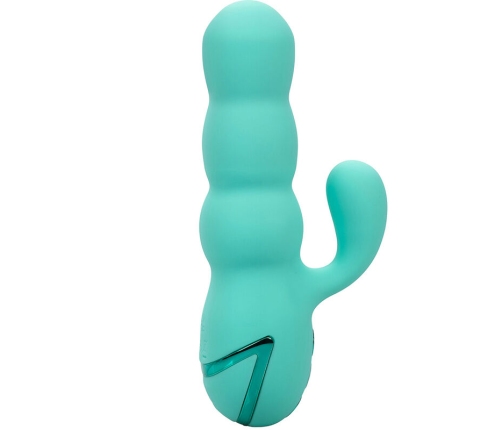CALEXOTICS - DEL MAR DIVA VIBRATOR RABBIR AQUA GREEN BY CALIFORNIA DREAMING