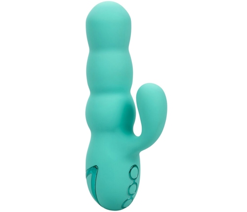 CALEXOTICS - DEL MAR DIVA VIBRATOR RABBIR AQUA GREEN BY CALIFORNIA DREAMING