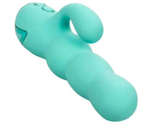 CALEXOTICS - DEL MAR DIVA VIBRATOR RABBIR AQUA GREEN BY CALIFORNIA DREAMING