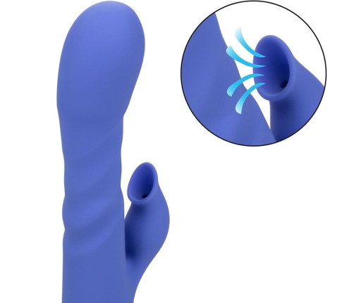 CALEXOTICS - L.A LOVE VIBRADOR & SUCCIONADOR AZUL BY CALIFORNIA DREAMING