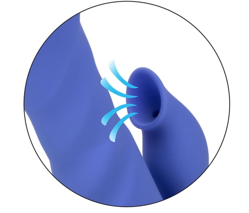 CALEXOTICS - L.A LOVE VIBRADOR & SUCCIONADOR AZUL BY CALIFORNIA DREAMING