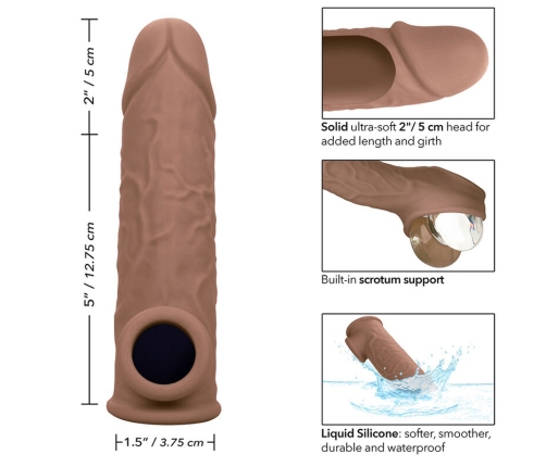 CALEXOTICS - PERFORMANCE MAXX LIFE-LIKE EXTENSION 7 BROWN SKIN