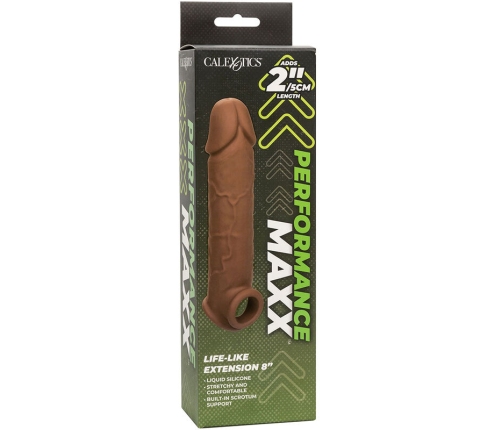 CALEXOTICS - PERFORMANCE MAXX LIFE-LIKE EXTENSION 8 BROWN SKIN