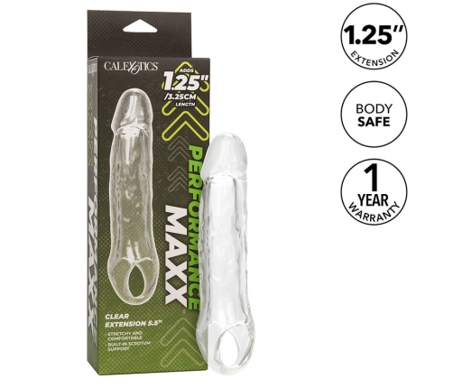 CALEXOTICS - PERFORMANCE MAXX CLEAR EXTENSION 5,5 TRANSPARENT