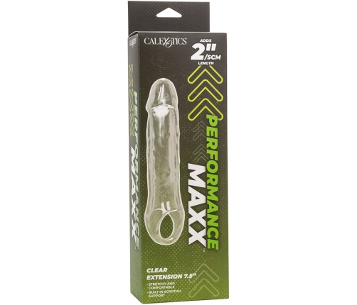 CALEXOTICS - PERFORMANCE MAXX EXTENSIÓN CLARA 7,5 TRANSPARENTE