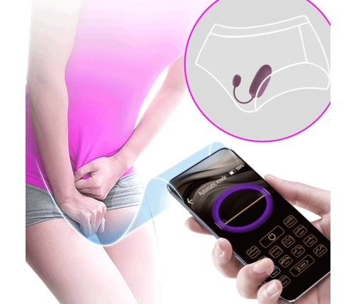 PRETTY LOVE - NYMPH VIBRATING EGG APP CONTROLLED LILA