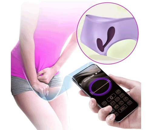 PRETTY LOVE - BAIRD G-SPOT 12 VIBRATIONS RECHARGEABLE LILA APP