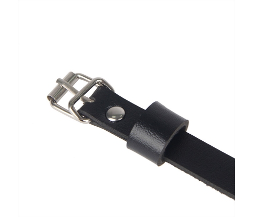 SUBBLIME - LEATHER WAIST AND LEG HARNESS BLACK ONE SIZE