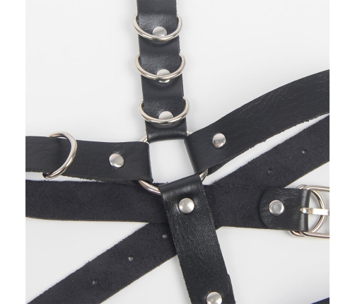SUBBLIME - GARTER HARNESS WITH RINGS ONE SIZE