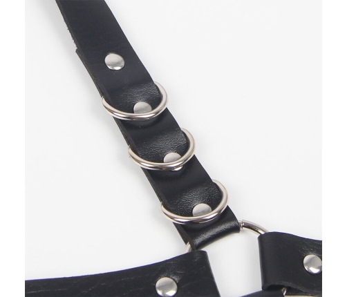 SUBBLIME - GARTER HARNESS WITH RINGS ONE SIZE