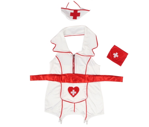 SUBBLIME - SEXY NURSE COSTUME DRESS L/XL