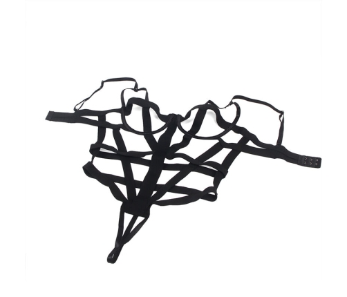 SUBBLIME - SEXY BODY WITH CUTOUTS BLACK S/M