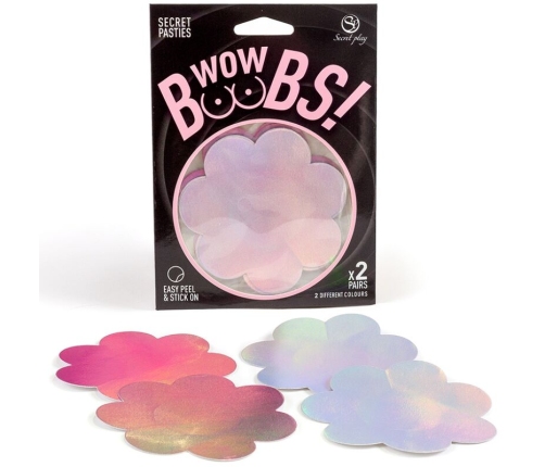 SECRET PLAY - WOW BOOBS! FLOWER NIPPLE COVERS