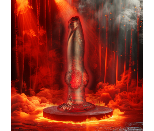 EPIC - PROMETHEUS DILDO TITAN IN FLAMES RECHARGEABLE REMOTE CONTROL