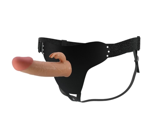 PRETTY LOVE - MAVIS HARNESS UNIVERSAL BRIEFS WITH DILDO 19 CM NATURAL