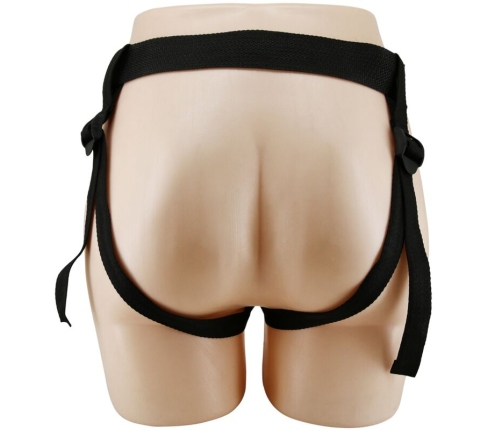 PRETTY LOVE - MAVIS HARNESS UNIVERSAL BRIEFS WITH DILDO 19 CM NATURAL