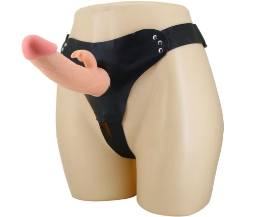 PRETTY LOVE - MAVIS HARNESS UNIVERSAL BRIEFS WITH DILDO 19 CM NATURAL