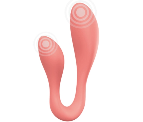 ADRIEN LASTIC - COUPLE SECRETS II DOUBLE STIMULATION PINK + FREE APP