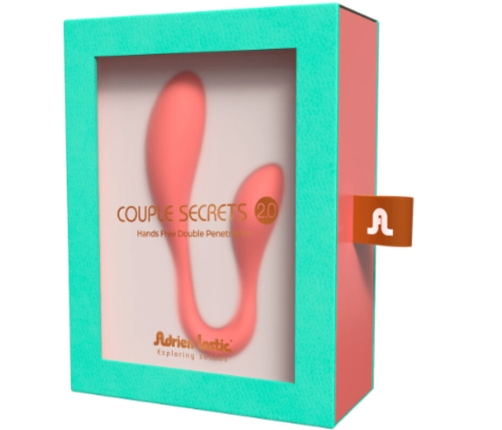 ADRIEN LASTIC - COUPLE SECRETS II DOUBLE STIMULATION PINK + FREE APP