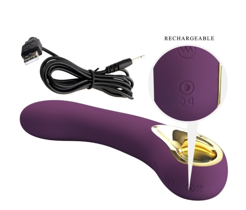 PRETTY LOVE - ETHAN RECHARGEABLE VIBRATOR LILA
