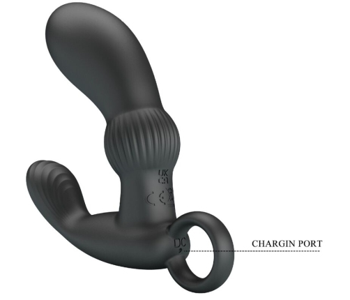 PRETTY LOVE - CAYLA ANAL VIBRATOR MASSAGER BLACK
