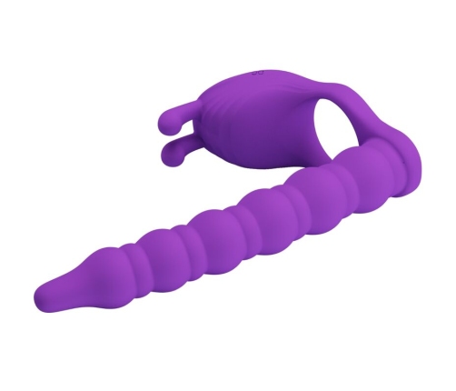 PRETTY LOVE - BLACKNEY PENIS RING WITH LILA VIBRATOR PLUG