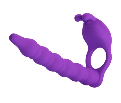 PRETTY LOVE - BLACKNEY PENIS RING WITH LILA VIBRATOR PLUG
